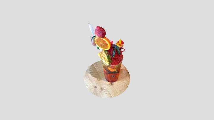 Hispanic magic drink 3D Model