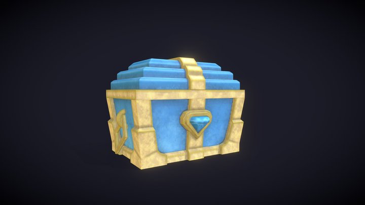 Diamond Chest 3D Model