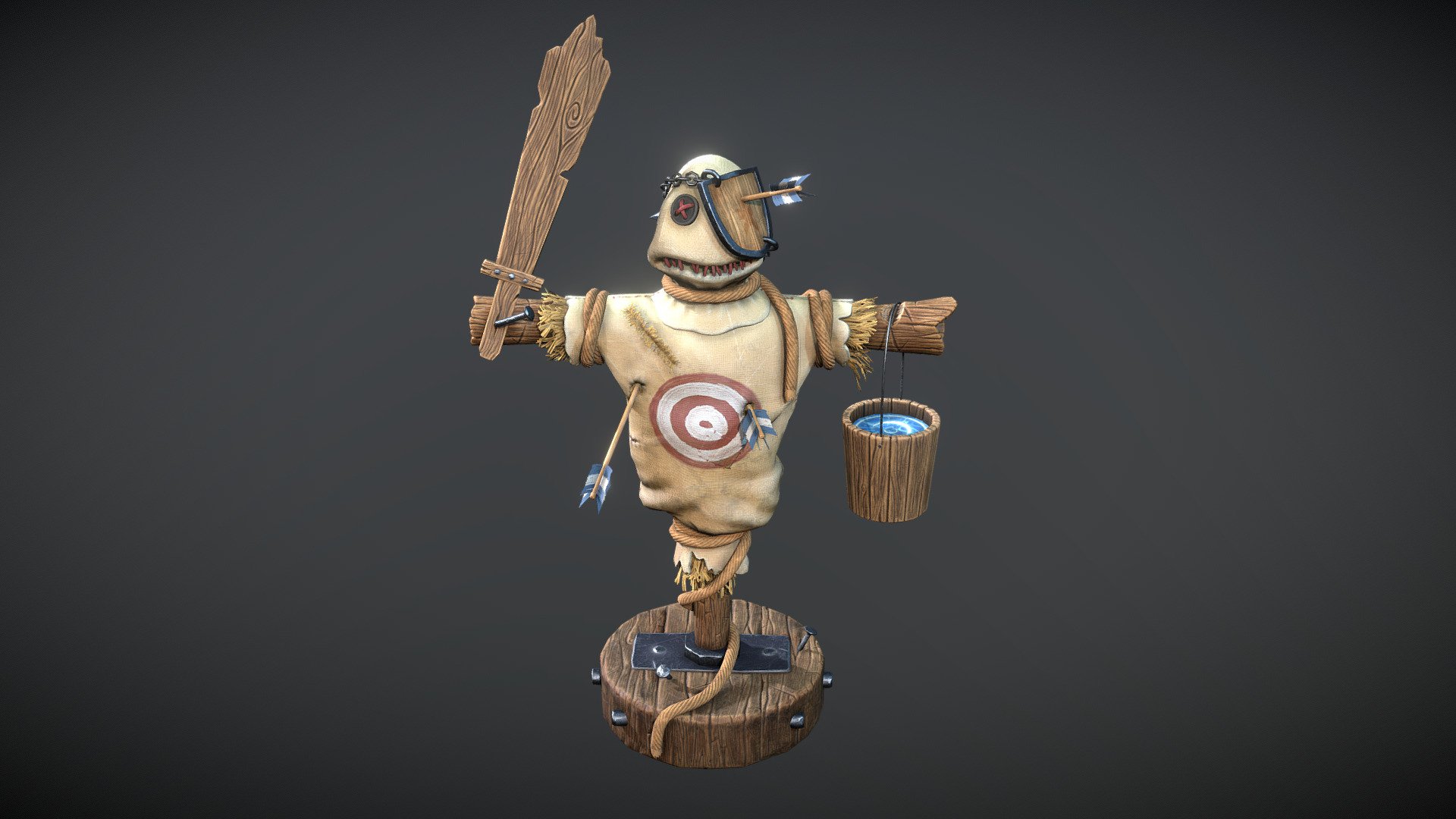 Stylized training dummy - Buy Royalty Free 3D model by Aartee [af1970b ...