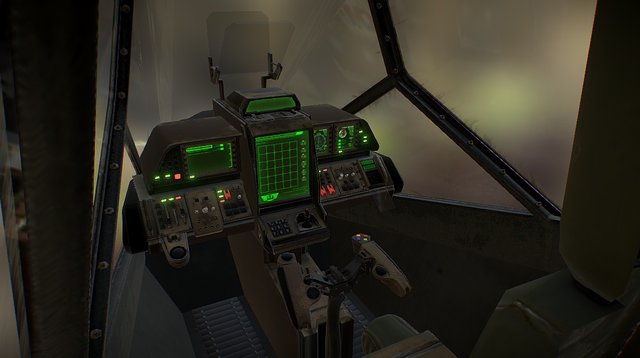 Cockpit 3D Model