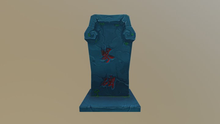 tombstone 3D Model