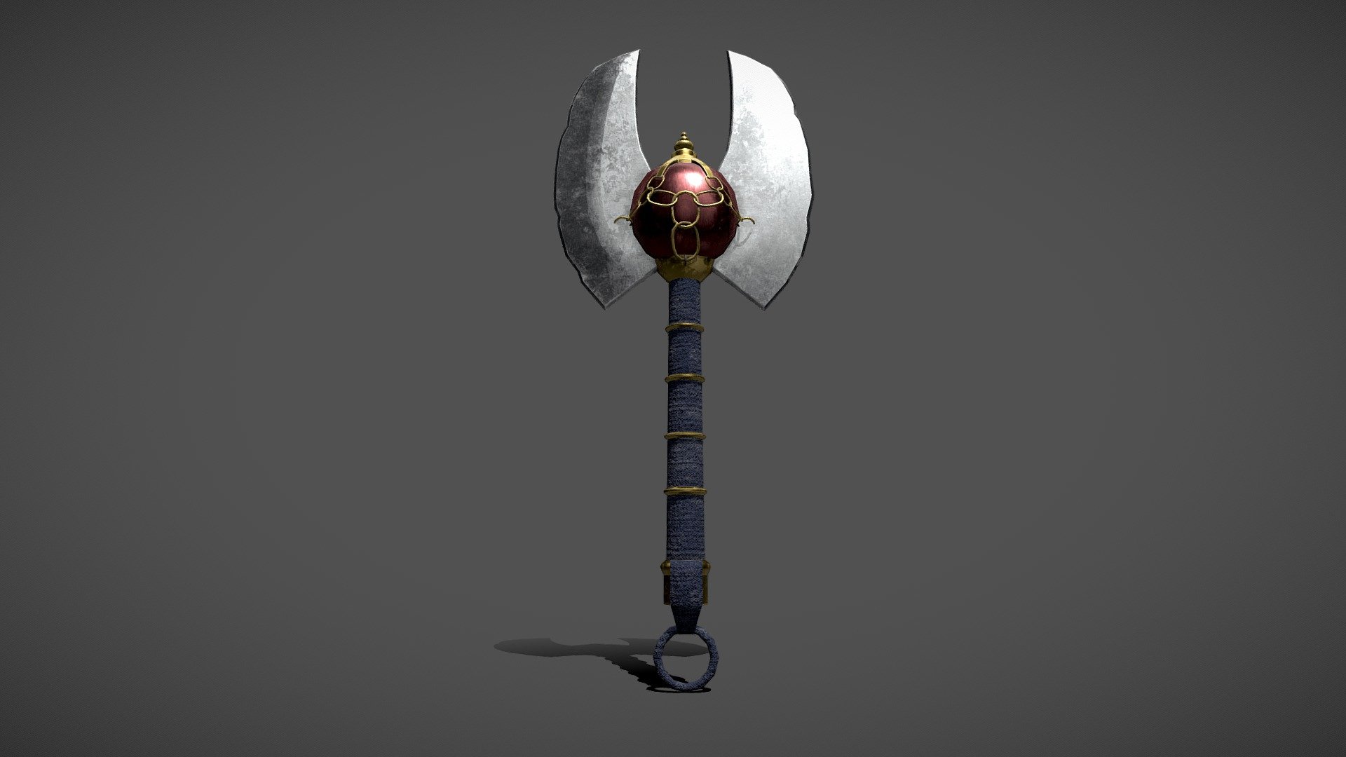 Diablo Inspired Double Axe - 3D model by pixelAlp [af1af4f] - Sketchfab