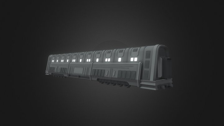 Snowpiercer Big Alice Car 3D Model