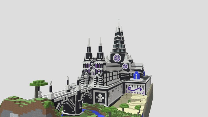 Obsidian Cathedral 3D Model