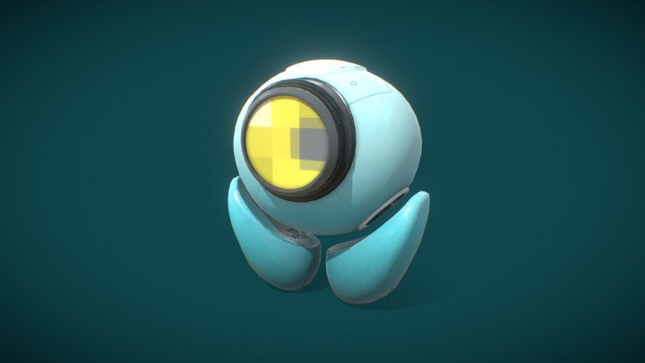 Robot Geeky ¡Actualizado 2026! 3D Model