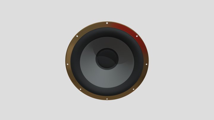 Speaker 3D Model
