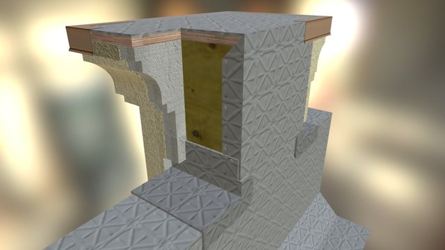 Hopkinsville Pillar Detail First Care 3D Model