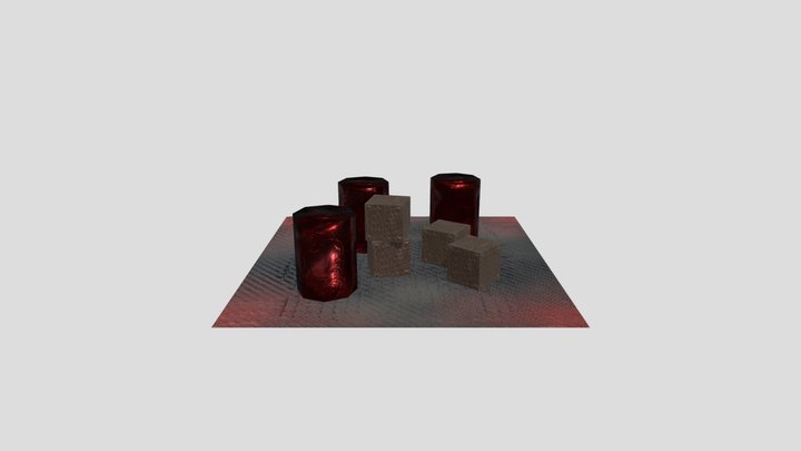 Substance Painter Exercise 3D Model