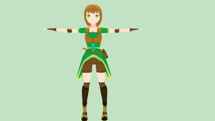 Basic Heroin 3D Model
