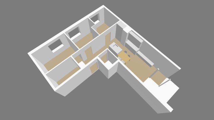 mieszkanie-Gosia 3D Model
