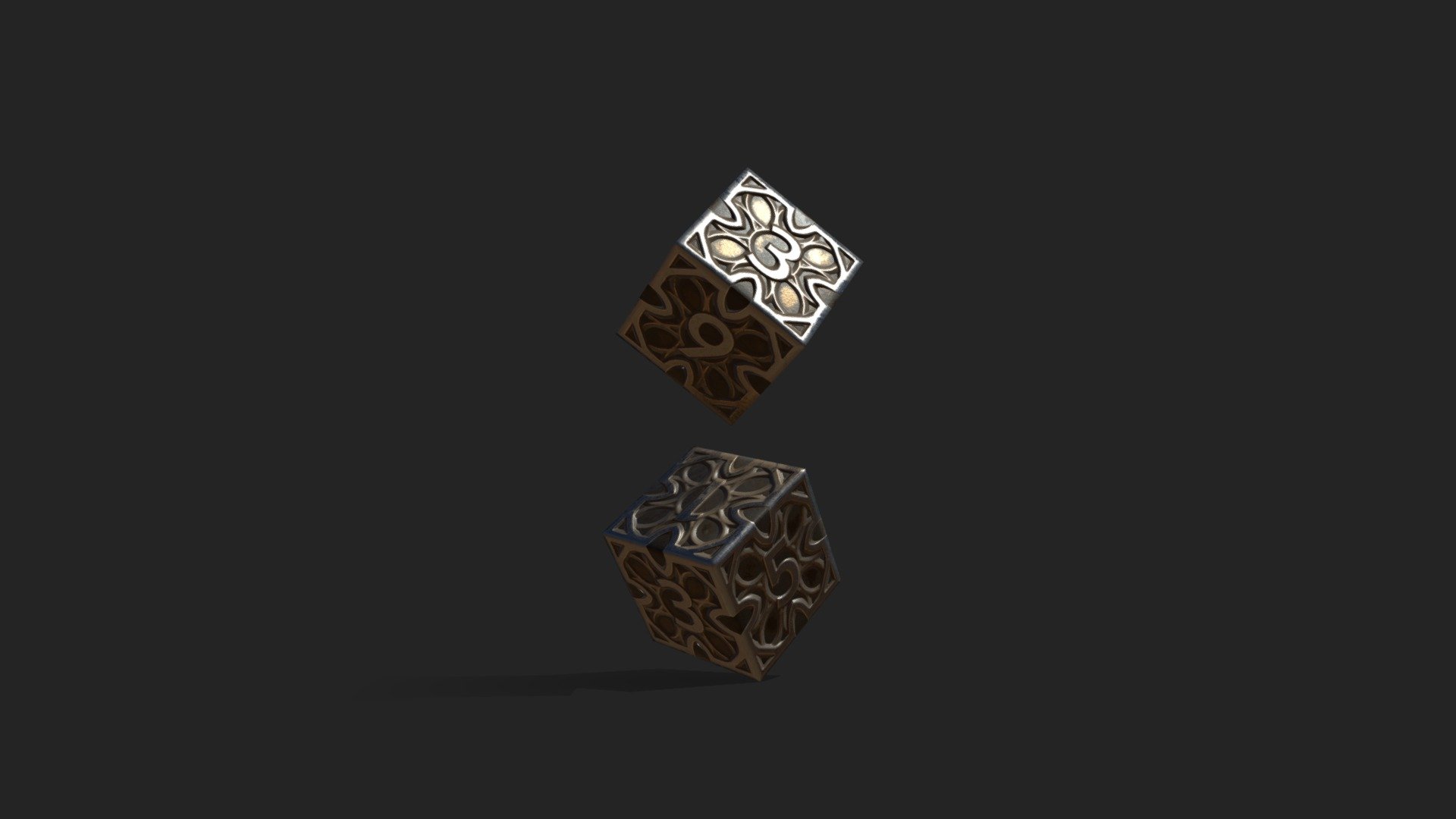 Dices lowpoly