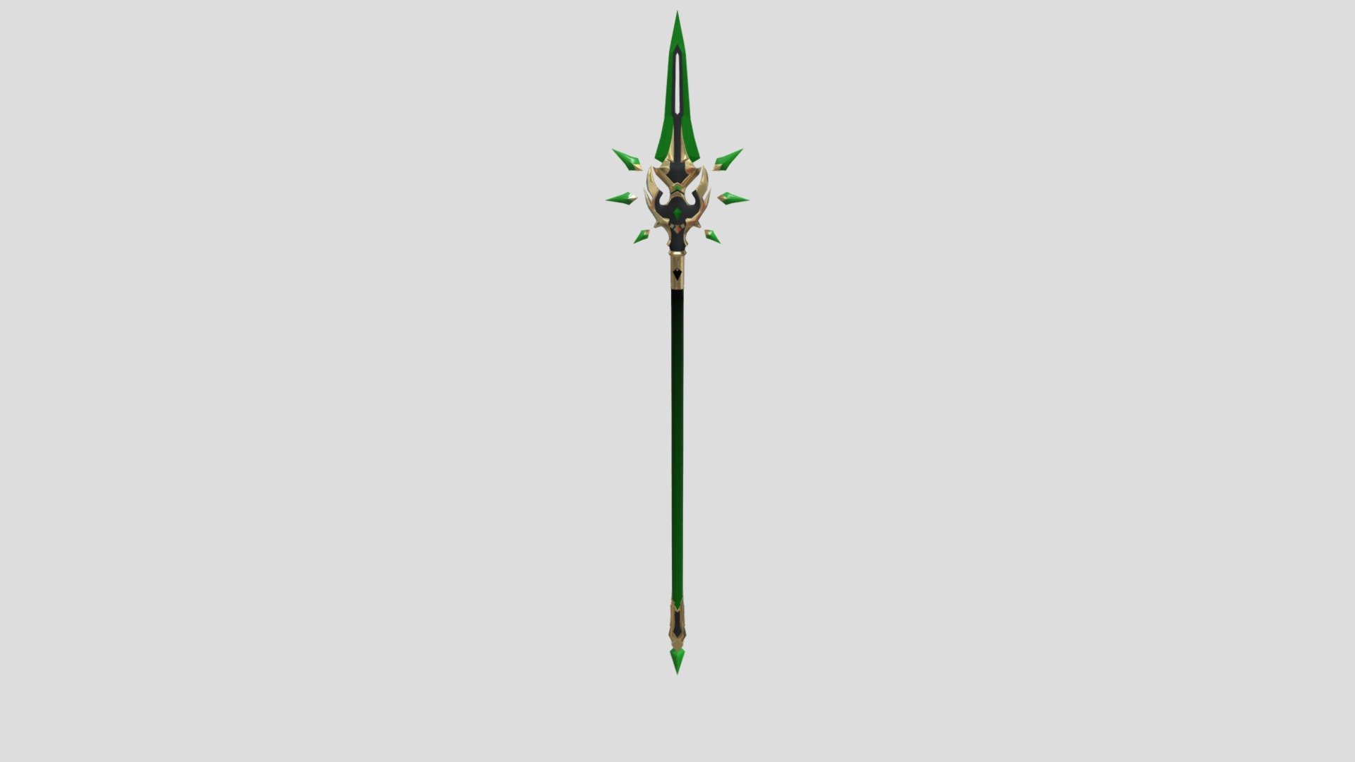 Primordial Jade Winged-Spear