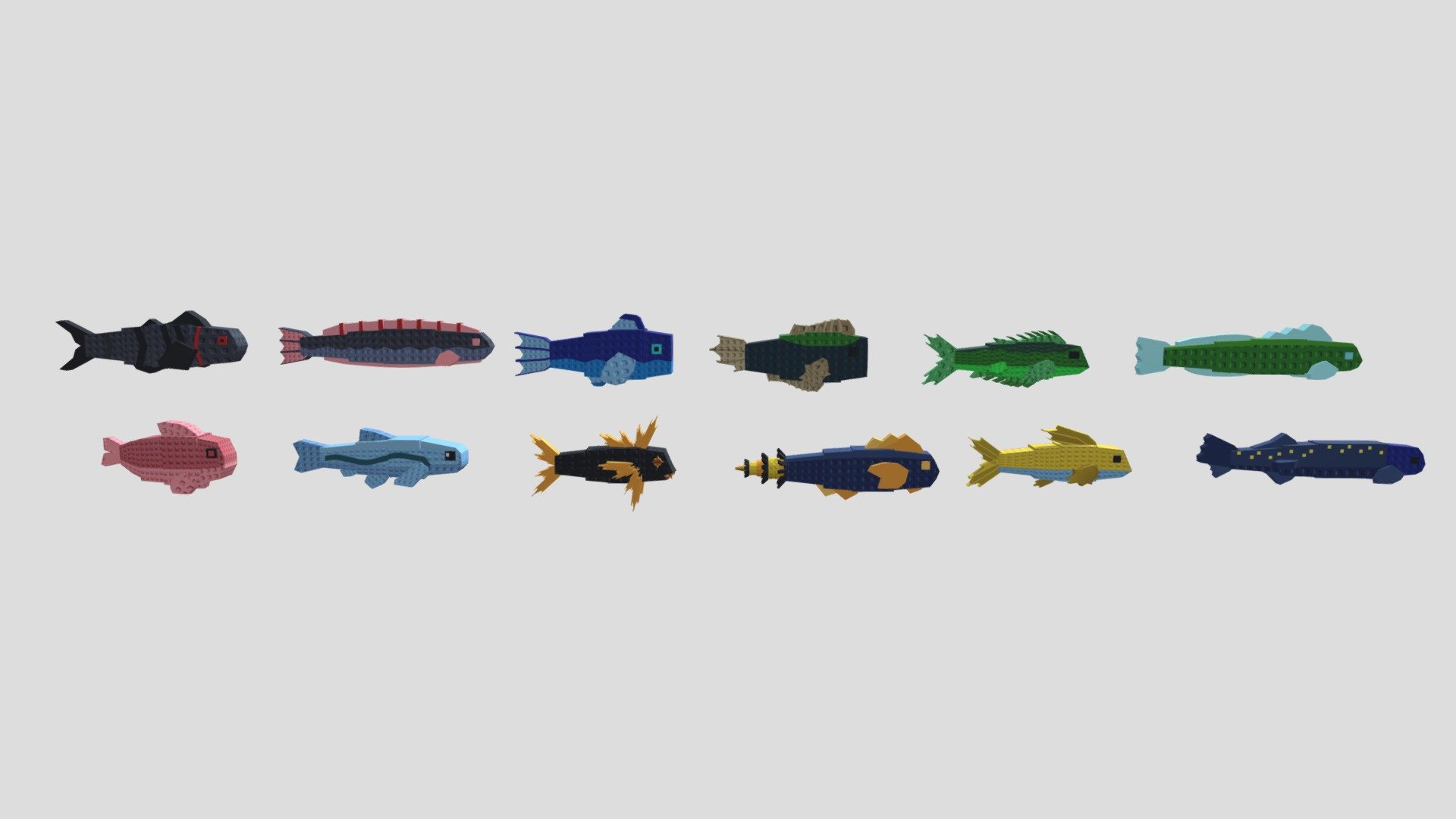Stud Fish - 3D model by TheFroggos06 (@tphamduc626) [af1ecf8] - Sketchfab