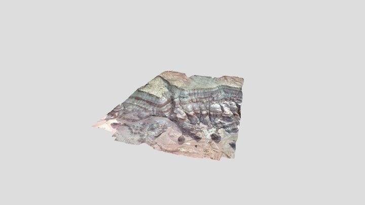 Utah Mars Hills MDRS 3D Model