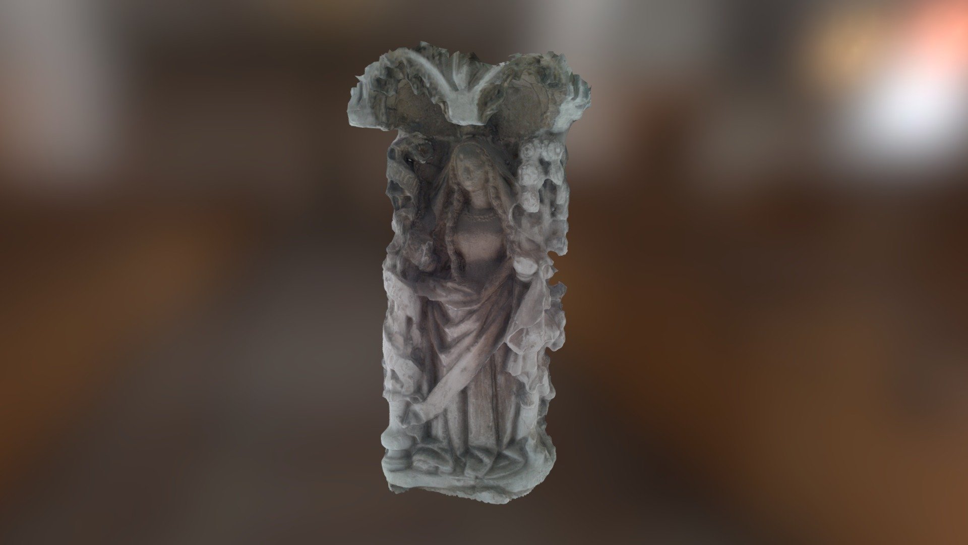 Medieval sculpture - Photogrammetry model