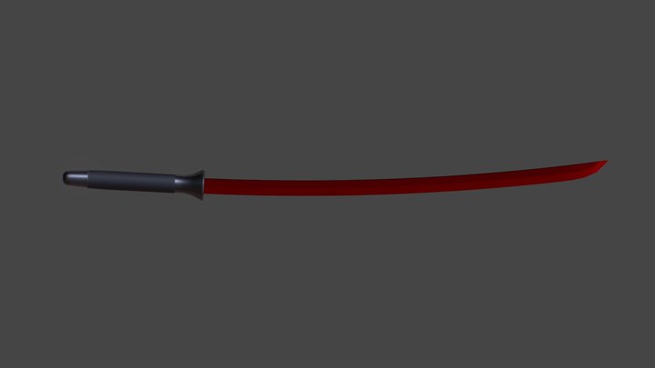 Katana 3D Model
