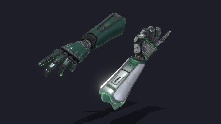 Prosthetic arm 3D Model