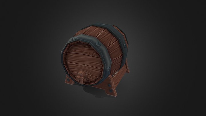 Keg 3D Model