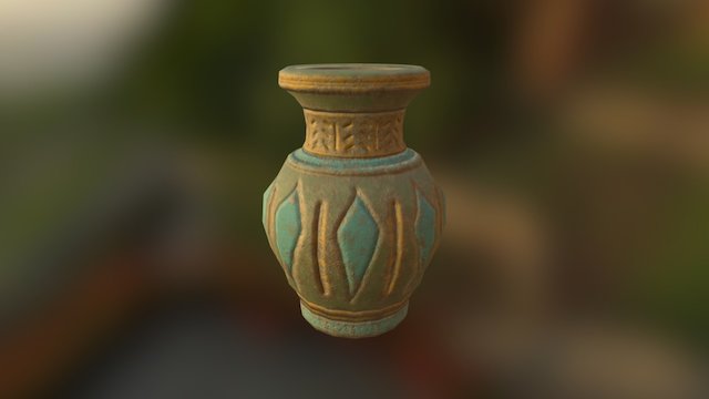 Water Vase2 3D Model