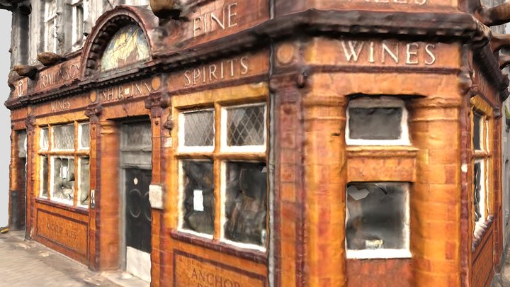 The Ship Inn, Sheffield 3D Model