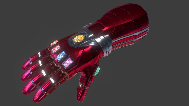 Nano Gauntlet 3D Model