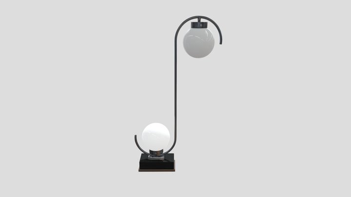 Sphere Floorlamp 3D Model