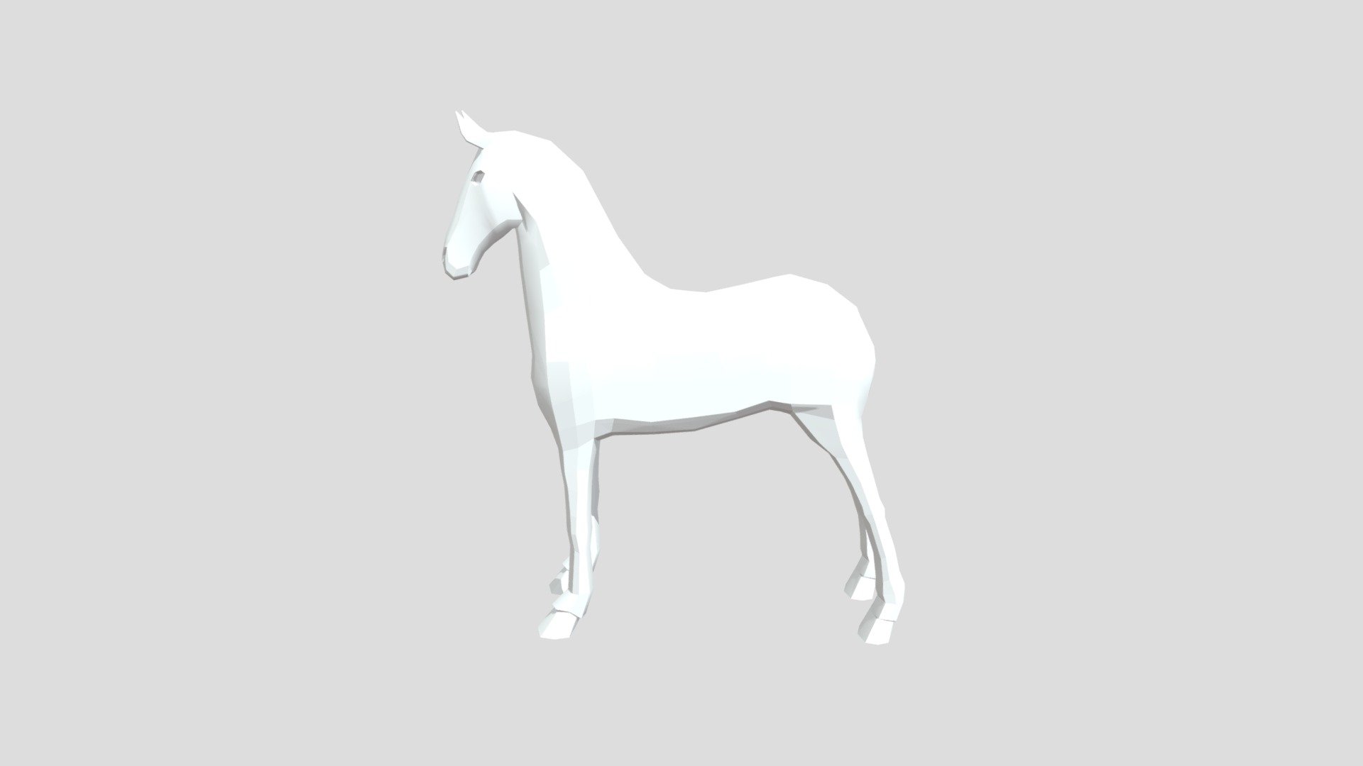 Horse - 3D model by KreativeKev (@SimsKevin) [af22127] - Sketchfab