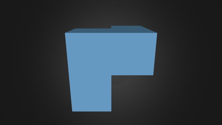 Blue Part 3D Model