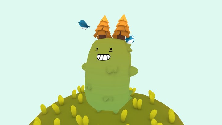 Bristle 3D Model