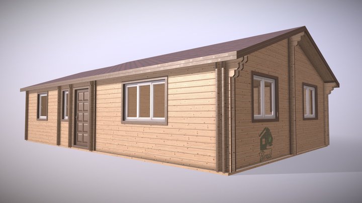 Теплый дом 6 3D Model