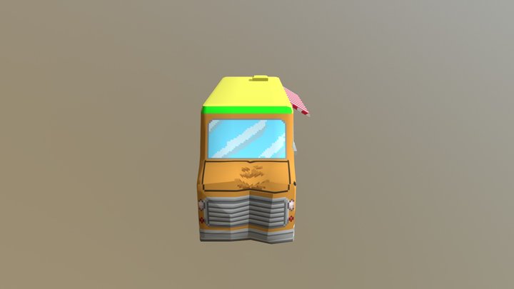 Taco Truck 3D Model