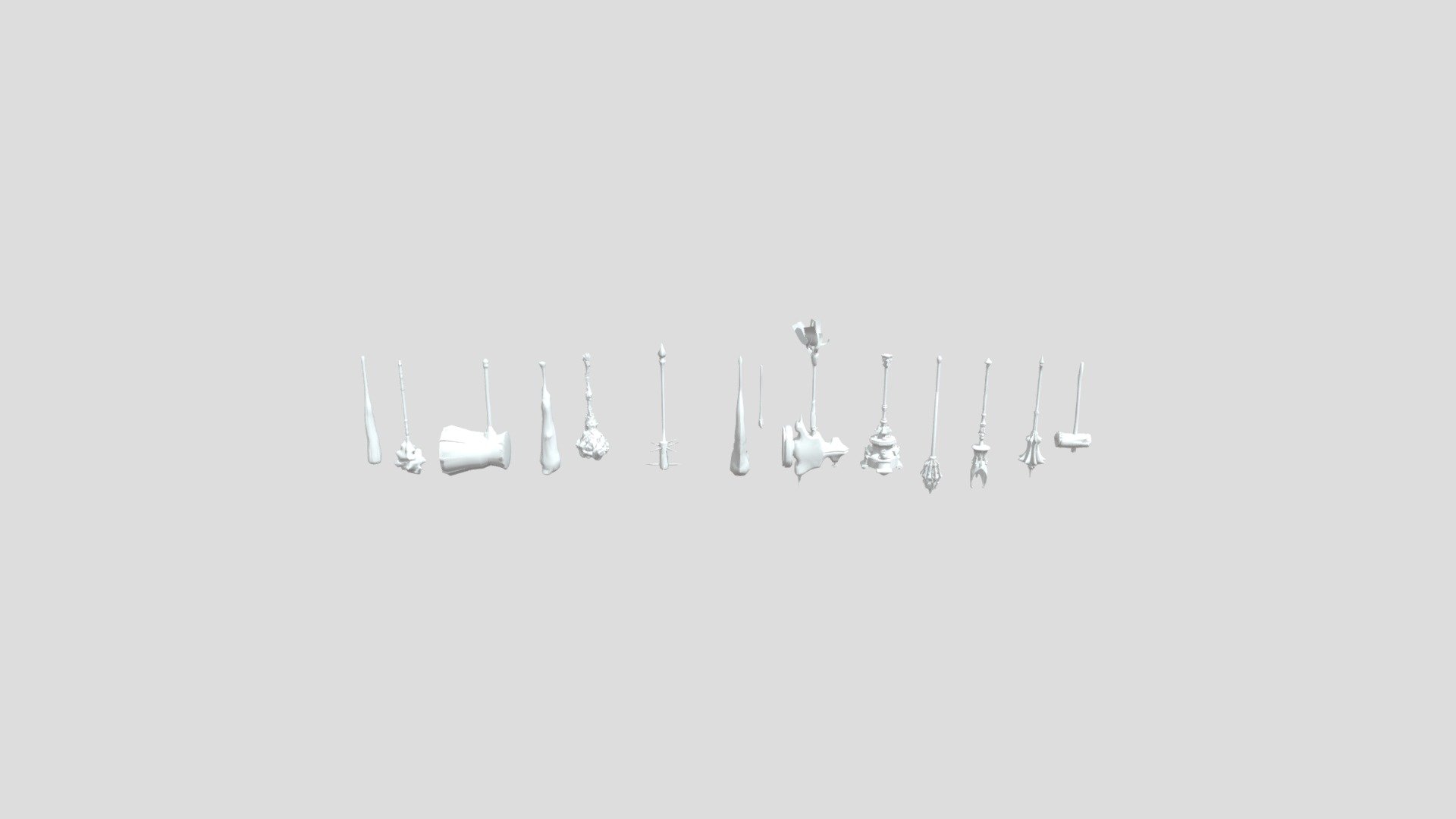 Maces And Hammers — Sketchfab embed 3D viewer