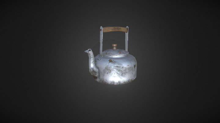 Soviet Teapot 3D Model