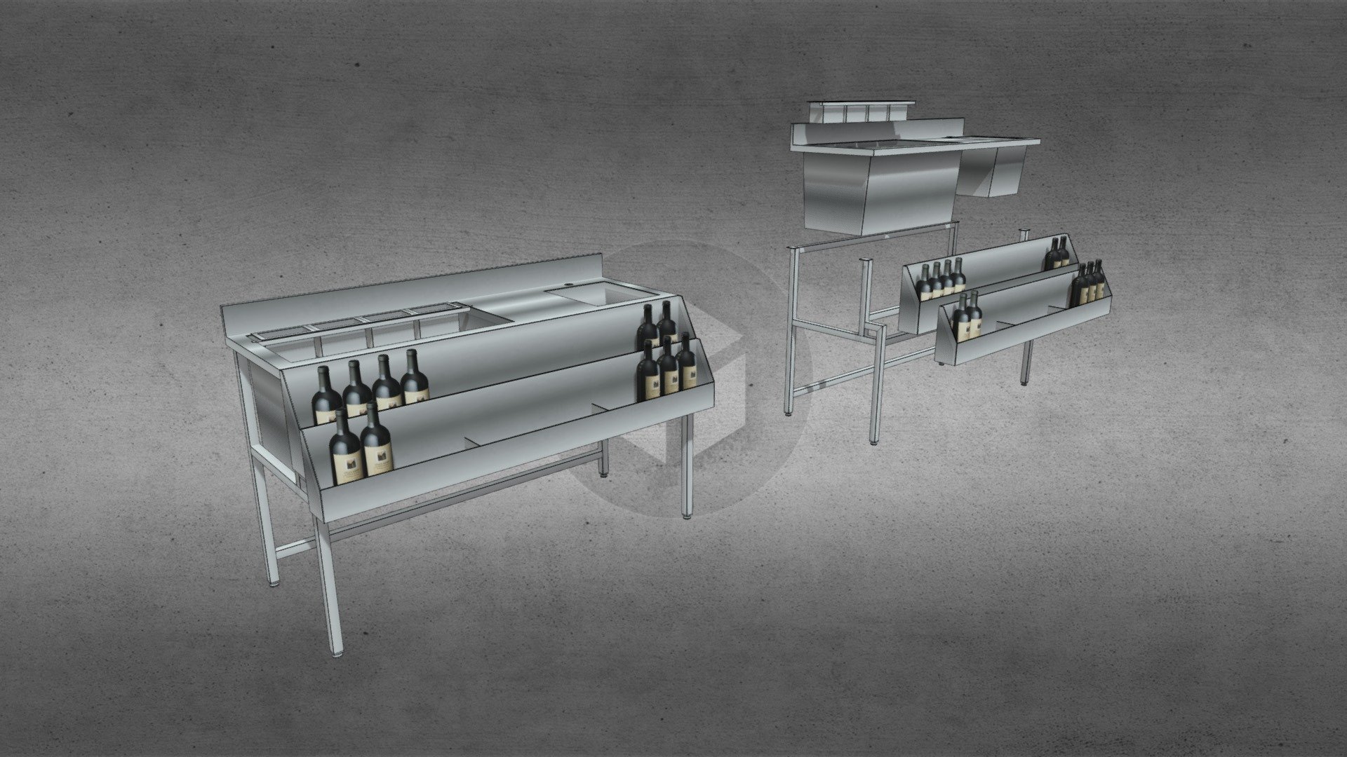 Statie bar inox