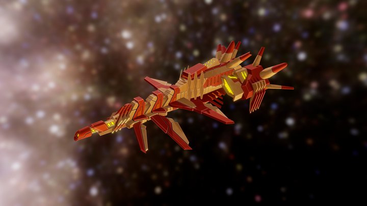 Ship Cul Hammer 3D Model
