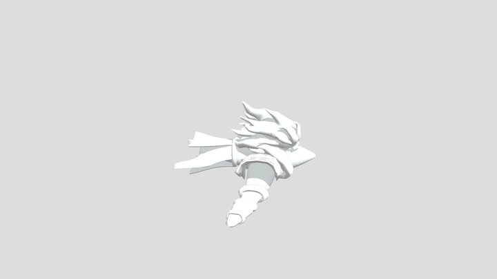 (YBA) cursed aero platinum 3D Model