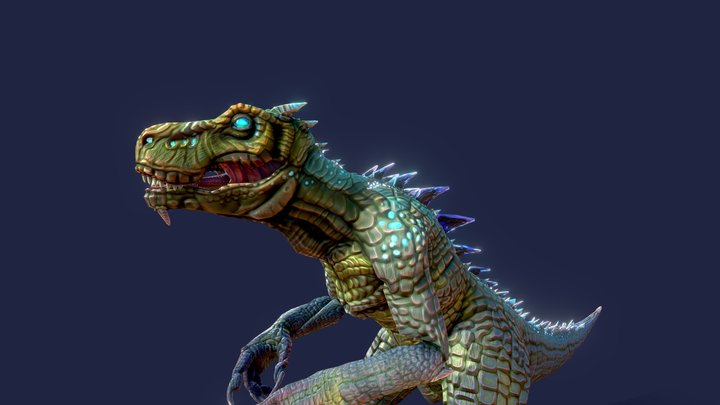 Godsour Kaiju 3D Model