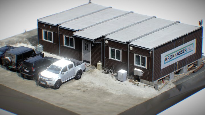 office drone scan 3D Model