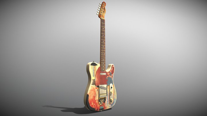 Phillip Nichols Telecaster 3D Model