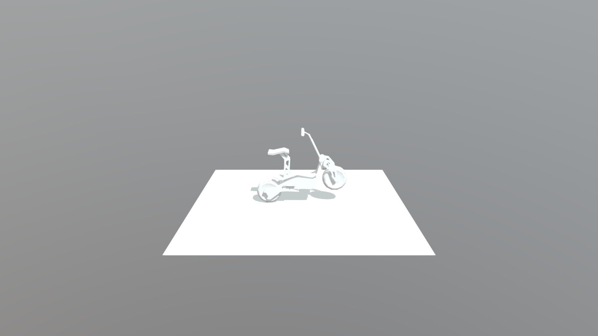 An electronic scooter