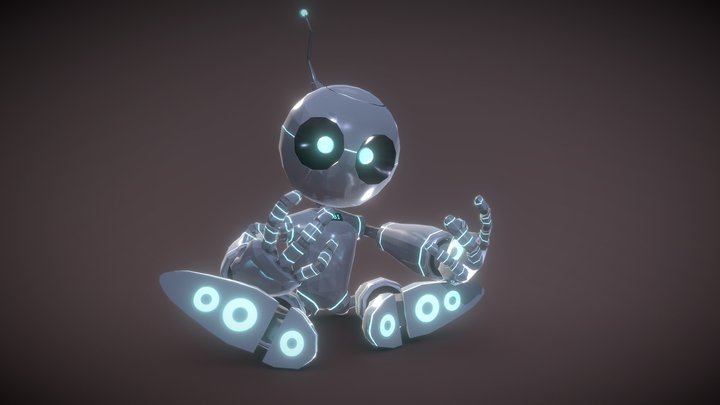The Game Assembly - Robot Gabbi 3D Model