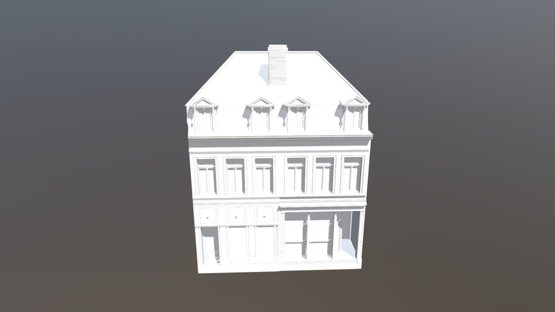 Edge City - Maison 1 - 3D model by micbelgique [af2a41a] - Sketchfab