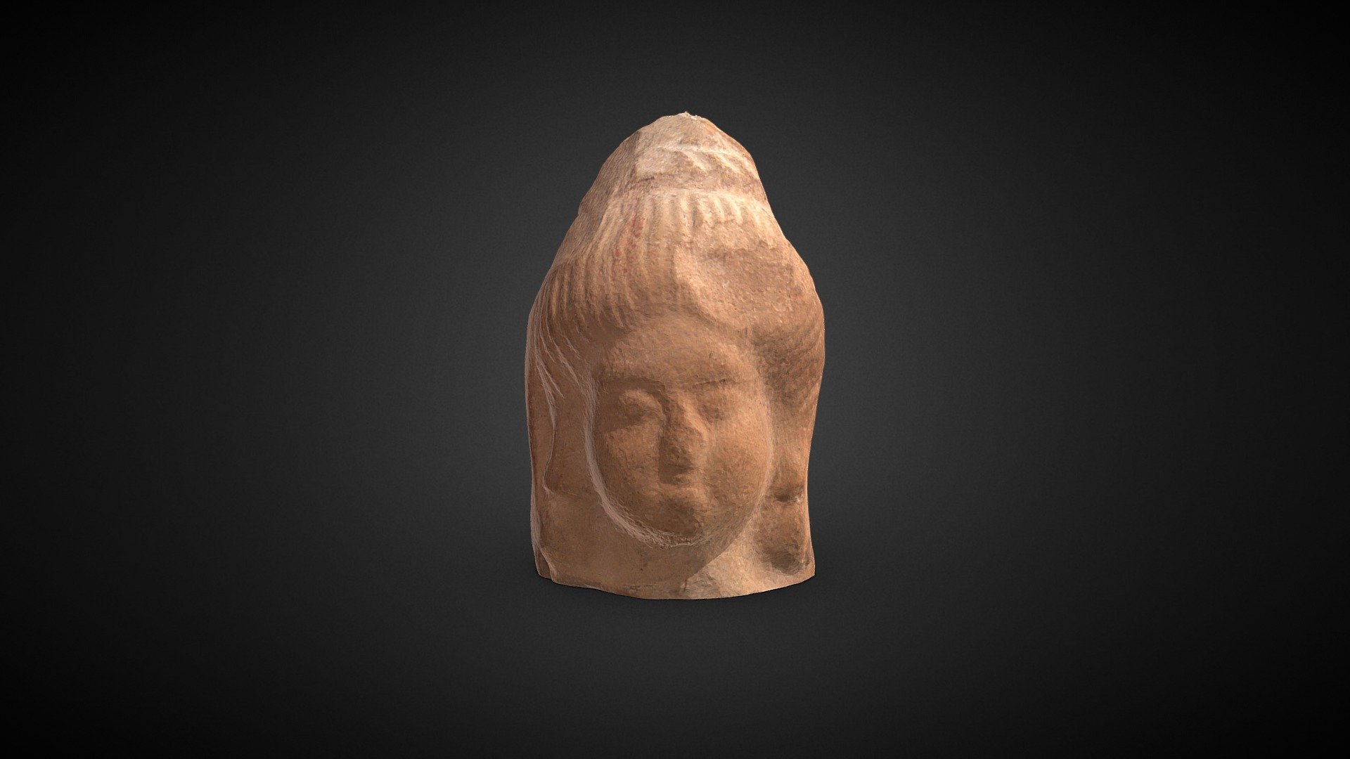 Cabeza de figura (Bullas, Murcia)