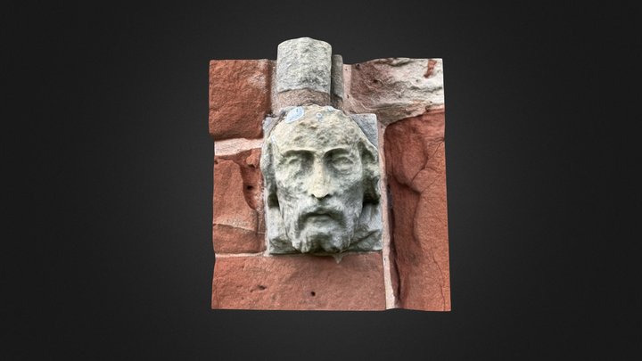 Church Doorway Arch Stop Wroxeter – Modello 3D gratuito STL