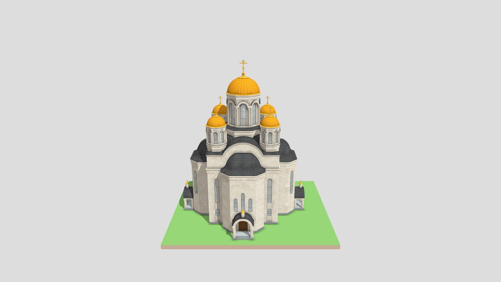 Храм - 3D model by dmitriy_23 [af3006e] - Sketchfab