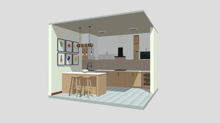 Pantry Model #1 3D Model