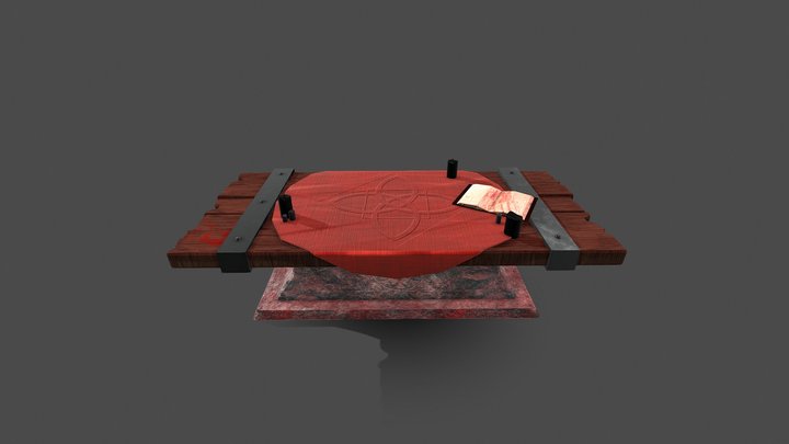 Model of Ritual Table 3D Model