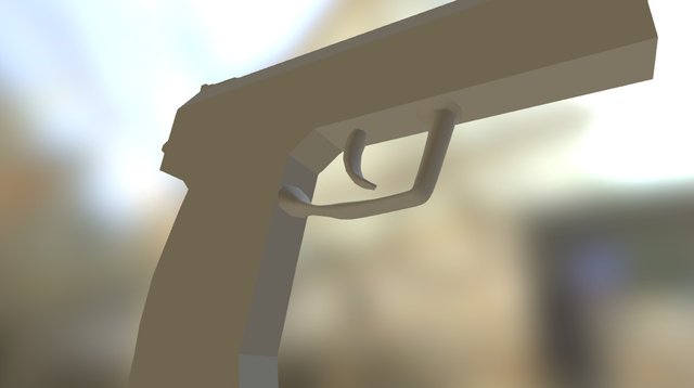 Pistol 3D Model