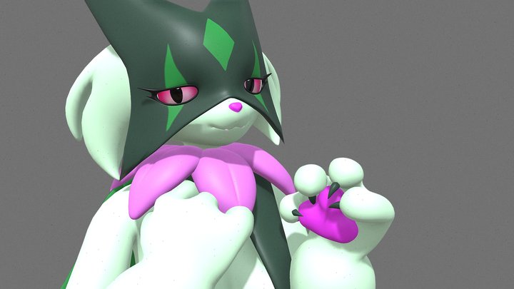 meowscarada 3D Model