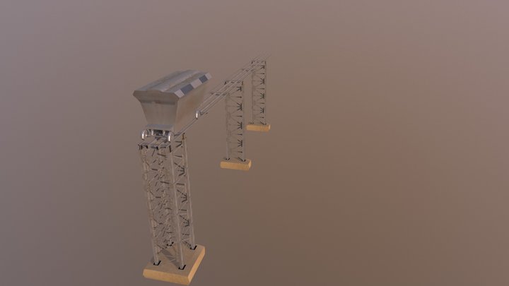 Railway 3D Model